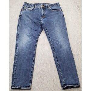 Brooks Brothers R. Daum Jeans Mens 36/30 Blue Denim Straight Leg Mid Rise Preppy